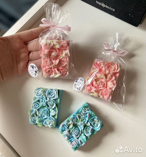 Мыло ручной работы букеты наборы