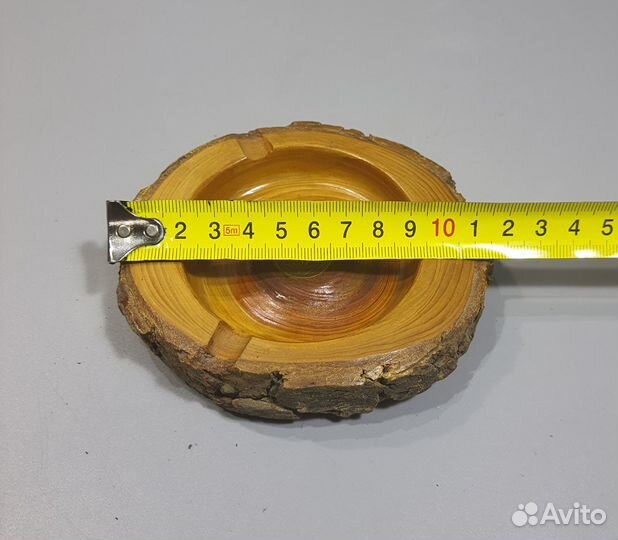 Пепельница дерево ручная работа винтаж