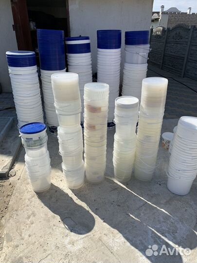 Пластиковые ведра пищевые 2,5,10 литров