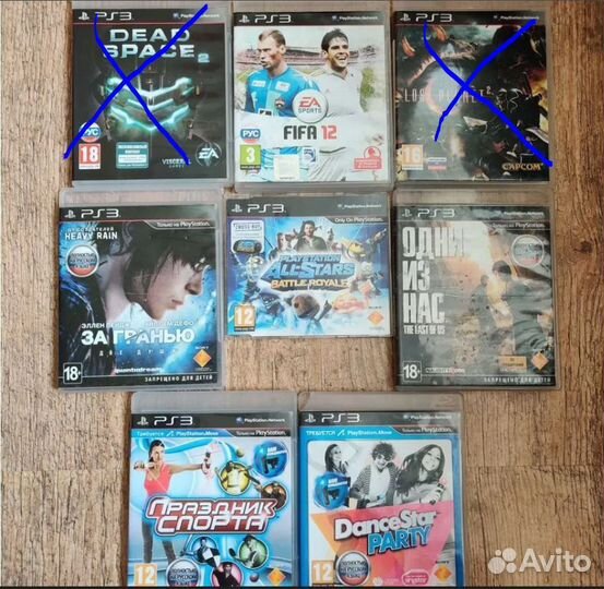 Игры диски для ps3