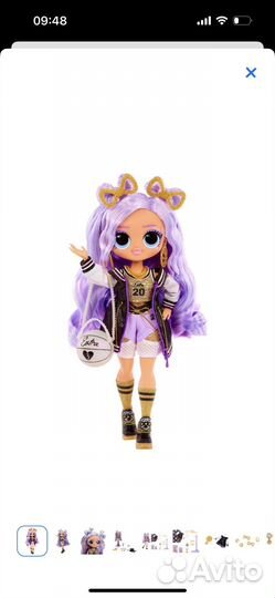 Кукла лол спорт LOL OMG Sports Sparkle Star