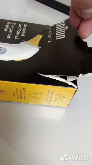 Термометр Браун ThermoScan3 IRT 3030 дефект