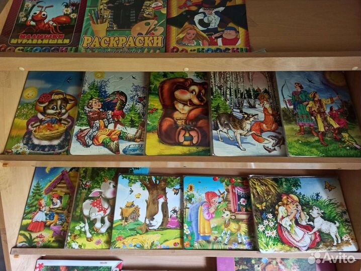 Пазлы новые в ассортименте