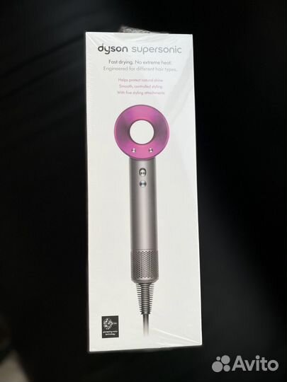 Фен Dyson Supersonic HD08 Nicel/Fuchsia Новый