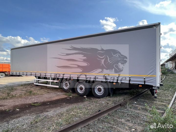 Полуприцеп шторный ТЗА 588510, 2023