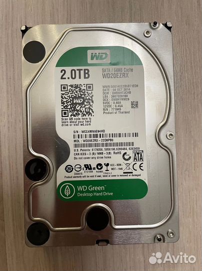 Жесткий диск Western Digital 2TB 3,5”