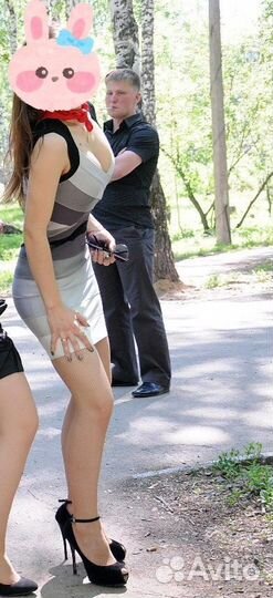 Платье бандажное