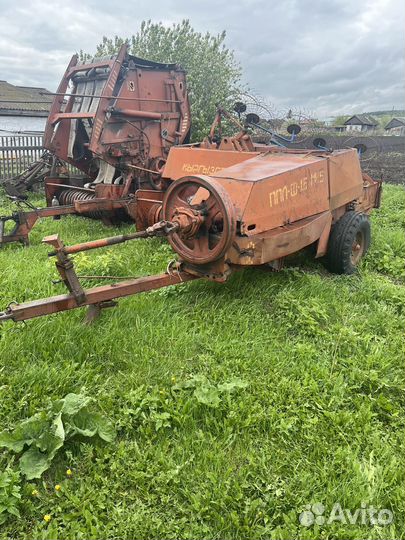 Пресс-подборщик Киргизстан ППЛ-Ф-1.6М-5, 1992