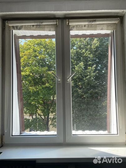 Окна и балконная дверь пластиковые бу