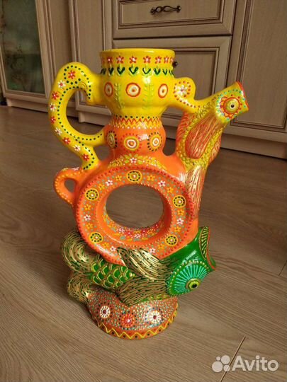 Квасник ваза керамика СССР ручная работа