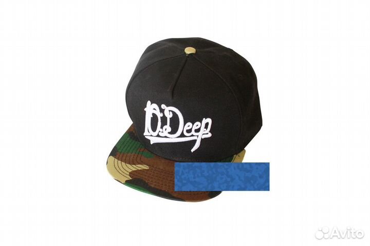 Кепка Снепбэк с прямым козырьком 10 Deep