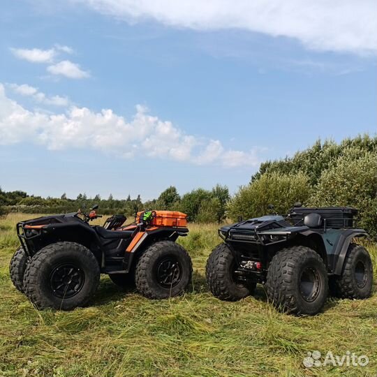 Квадроцикл снегоболотоход