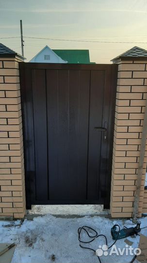 Откатные ворота Алютех