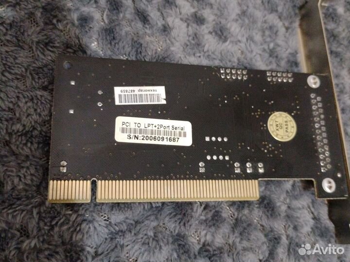 Контроллер PCI - LPT 25 pin