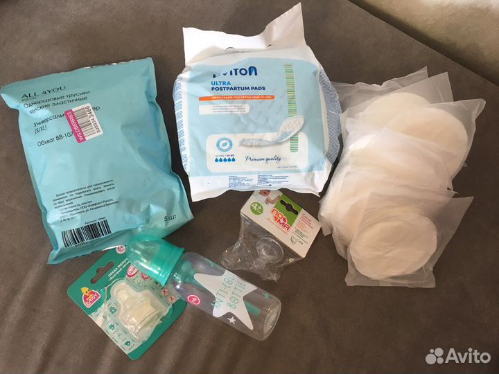 Прокладки послеродовые, трусы