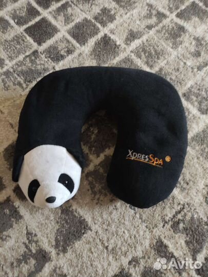 Мягкая дорожная подушка под шею