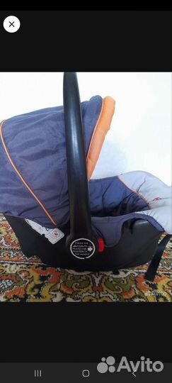 Детское автокресло - автолюлька от 0