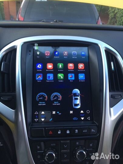 Автомагнитола Opel Astra J Android Tesla