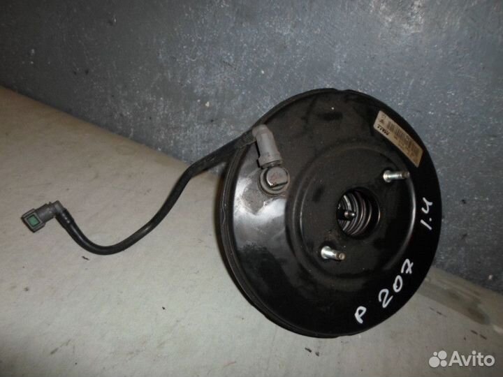 Усилитель тормозов вакуумный Peugeot 207