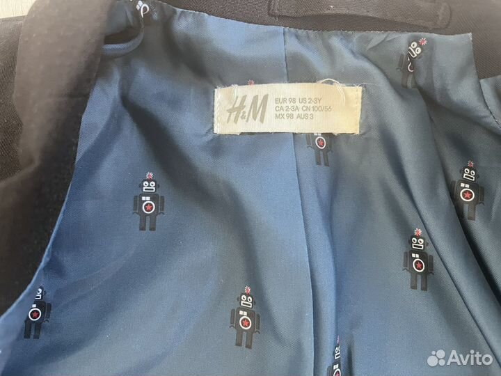 Пиджак для мальчика 98-104