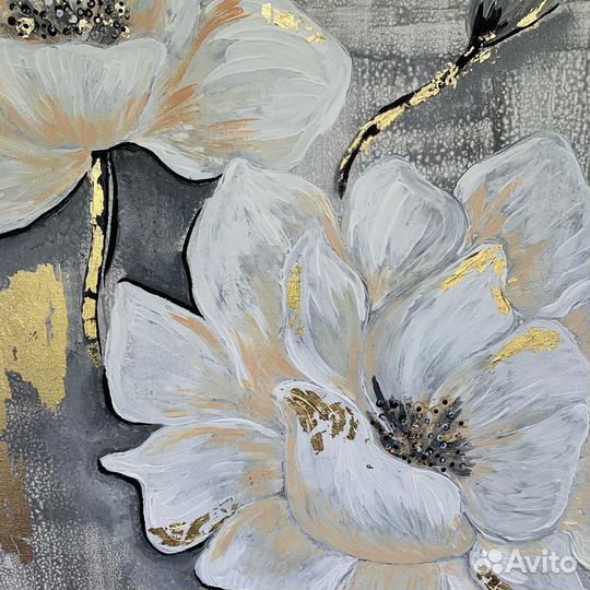 Картина для интерьера «Цветы»