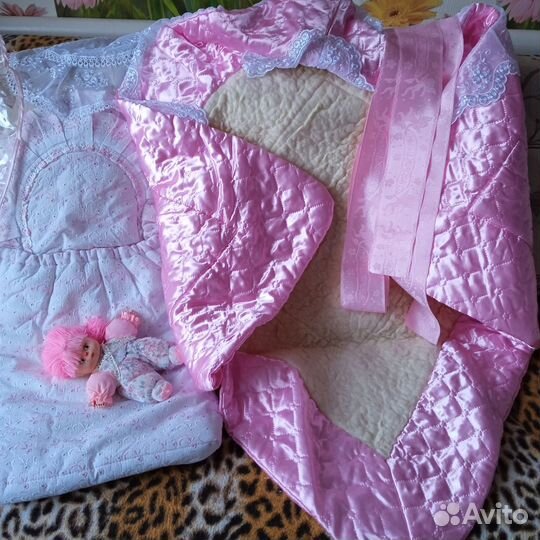 Комплект на выписку из роддома, для девочки