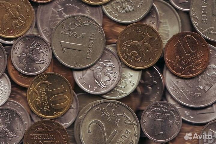 Погодовка монет РФ с 1997 г. по 2022 г