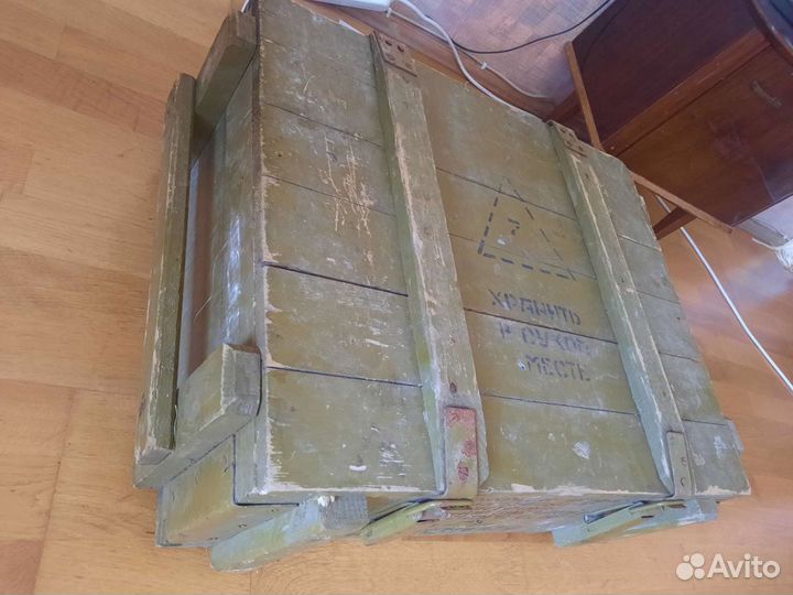Ящик деревянный военный 1964 г. СССР