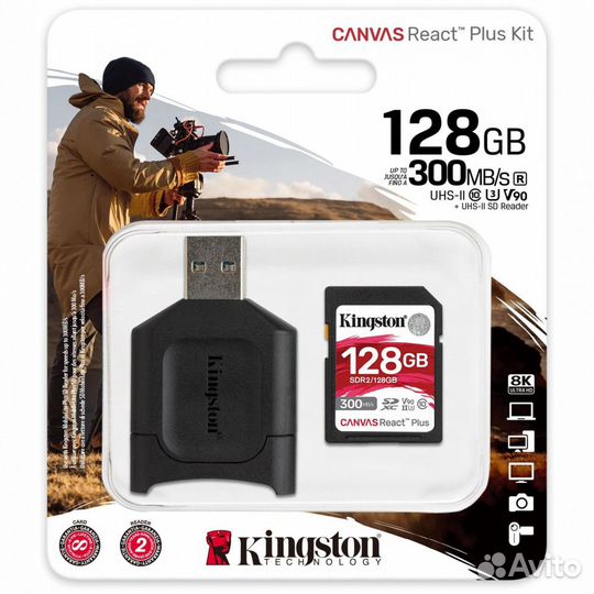 Флеш (Flash) карты Kingston Canvas React Pl 525881