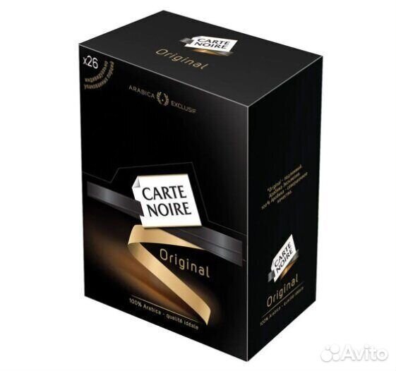 Опт - Кофе Carte Noire Original растворимый