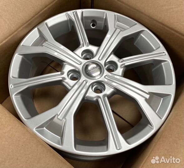 K&K (KC945) 6.0*15 4/100 ет50 d60.1 Сильвер