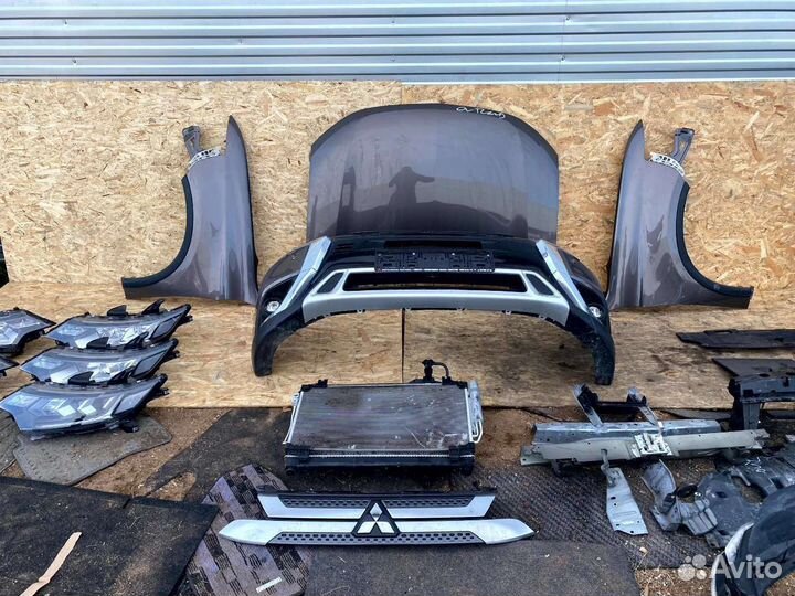 Ноускат Митсубиси Аутлендер 3 GF перед в сборе