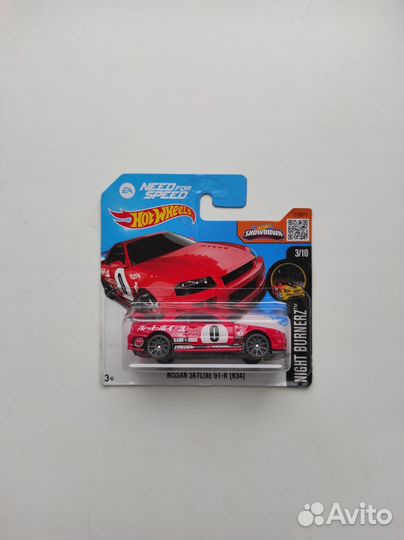 Hot Wheels Nissan Skyline GT-R R34