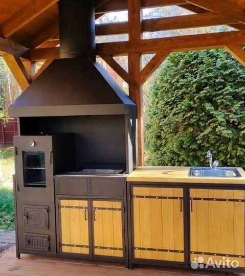 Мангал с Печкой