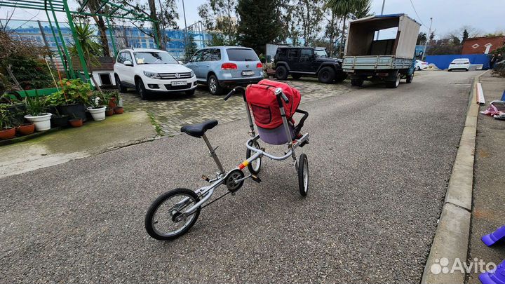 Велосипед с детским креслом
