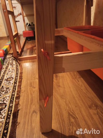 Детский стол IKEA флисат