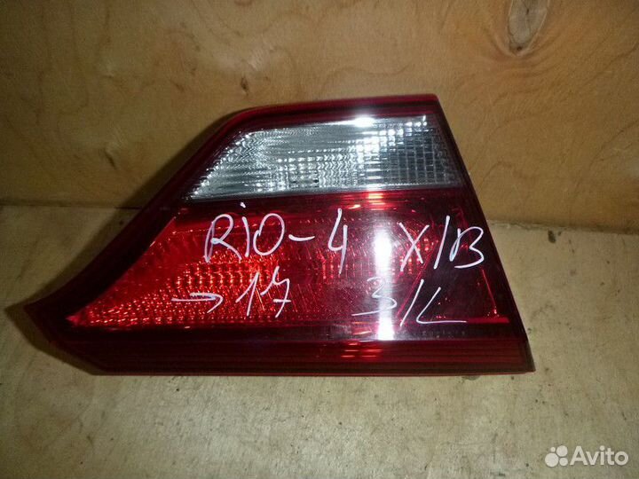 Фонарь задний внутренний левый KIA RIO 2017