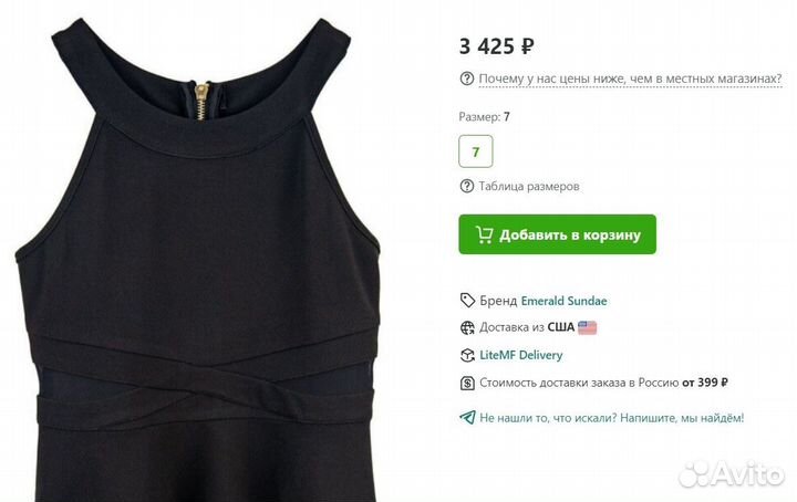 Вечернее чёрное мини платье