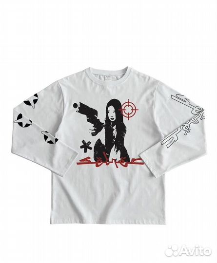 Лонгслив оверсайз