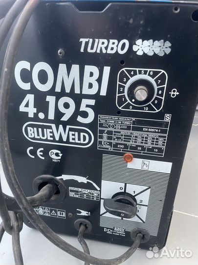 Сварочный полуавтомат blueweld combi 4.195 turbo