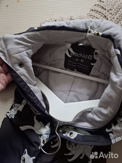 Комбинезон crockid зимний 86-92