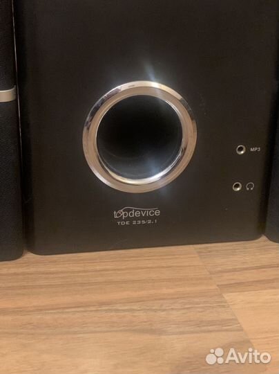 Колонки для компьютера с сабвуфером Topdevice