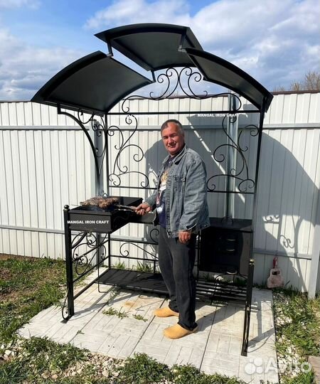 Мангал кованый