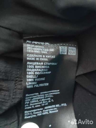 Платье Uniqlo U, чёрное, размер L