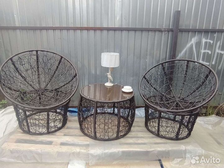 Комплект плетеной мебели