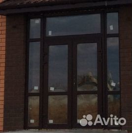 Дверь пластиковая штульповая