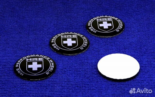 Комплект 3D наклеек колпачка HRE Performance 56.60