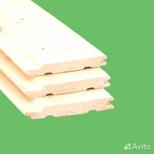 Вагонка евро 12,5х96мм, 2,1м, хвоя