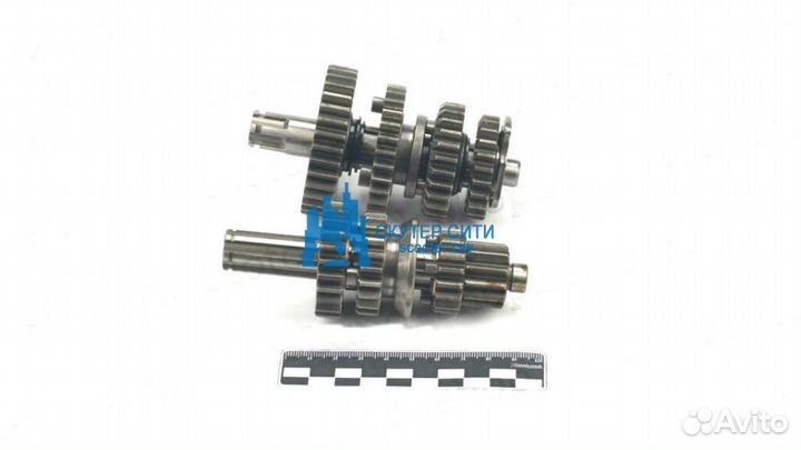 Валы кпп с шестернями 152FMH alpha,delta,TTR110 (А