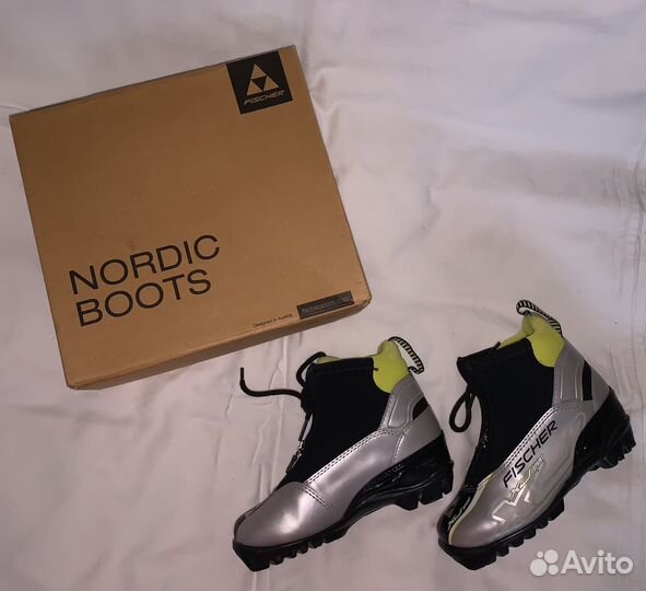 Лыжные ботинки fischer 32